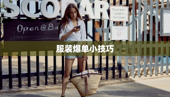 服装爆单小技巧